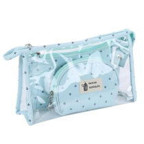 방수 투명 PVC 화장품 가방