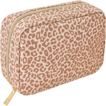 여행 휴대용 캔버스 메이크업 주최자 여성 화장품 지퍼 가방