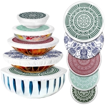 탄력  음식 저장  면화 빵 덮개