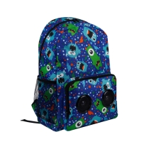 패션 고품질  Printinig 여행 노트북 스피커 배낭 방수 배낭 스피커