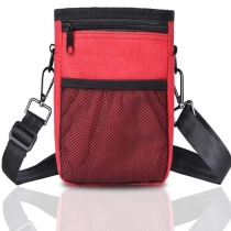 애완 동물 산책 훈련 스낵 파우치 홀더 허리 팩 크로스 바디 숄더 백 