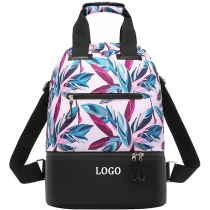  방수 체육관 졸라 매는 끈 배낭 요가, 신발 칸막이가있는  여행 