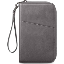 비건 가죽 rfid 차단 여행 문서 신용 카드  여권 홀더 지갑