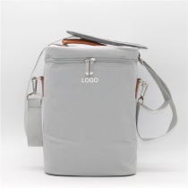 대용량   4 병 패딩 와인 쿨러 토트 백 핸들 및 조절 가능