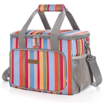 스트라이프 Leakproof 여행 캠핑 비치 열 음식 점심 가방