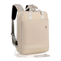 세련된  방수 패션 대학생  슬림 여행용 usb 운반 토트 백팩