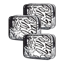 투명 화장품 메이크업 가방 