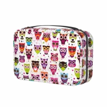 인쇄 매달려 세면 용품 가방 