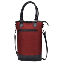 새로운 알루미늄 호일 휴대 더블 선물 와인 절연 샴페인 쿨러 가방 