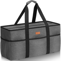 초대형 공간 다기능  휴대용 쇼핑 여행 토트 백