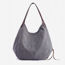 큰 수용량 여자  Eco  쇼핑 백 면 화포 가방