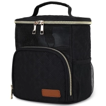 구획 측면 메쉬 포켓 세면 용품 여행 화장품 가방