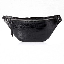 세련된 패션 걸스 PU 가죽 방수 패니 팩