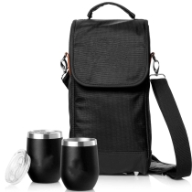 2 병 와인 캐리어 가방 케이스  방수 토트 와인 쿨러가방 