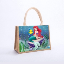  큰 화포 황마 삼베 운반물 쇼핑 백