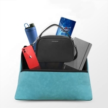 다기능 가죽 자동차 뒷좌석  접이식  자동차 트렁크 가방