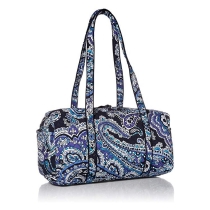 여성용 코튼 미디엄 백 여행용 체육관 스포츠