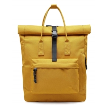 15' 팬시 옐로우 컬러  롤탑 비즈니스 노트북 배낭 여행 학교 