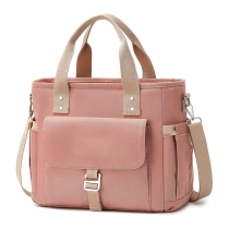 신제품  전면 및 후면 포켓 절연  방지 점심 가방 