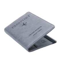  여권 홀더 비즈니스  가죽 신용 카드 케이스 여행 지갑 홀더 