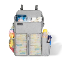 어린이 침대  주최자 대용량 아기 기저귀 가방