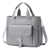 쿨러 가방  패브릭 점심 식품 가방절연 쿨러 토트 백