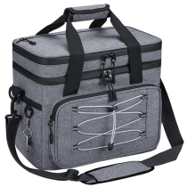 쇼핑 캠핑 피크닉 재사용 가능한 누수 방지 비치 쿨러를 위한 사용자 정의 접을 수 있는 대형 절연 쿨러 백 