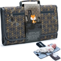 휴대용 신생아 필수품  손잡이가 있는 휴대용 기저귀 교환 패드