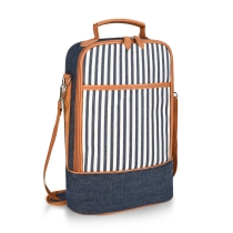  2 병 와인 토트 쿨러 가방 캐리어  선물  패딩 어깨 끈 