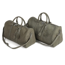 패션 내구성 여행  16oz 블랙 코튼 캔버스 여행  백