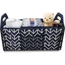 블루 Foldable 대형  부팅 구획 자동차 트렁크  쿨러 가방