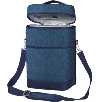 2 병 절연 누출 방지 와인 쿨러 가방 피크닉, 여행, 와인 선물 