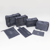 7pcs 세트  큐브 세트 여행 파우치 포장 큐브