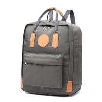 방수 고품질 대형 회색  학교 책 가방 노트북 가방 백 팩 배낭 