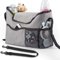 대용량 기저귀 휴대용 유모차 아기 제품 보관 가방 병 홀더