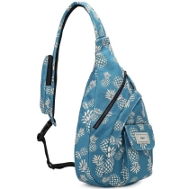 브랜드 색상 여행 가 캔버스 멀티 포켓 크로스 바디 슬링 가방 