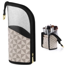 여행 메이크업 브러쉬 홀더 연필 펜 케이스 주최자 가방