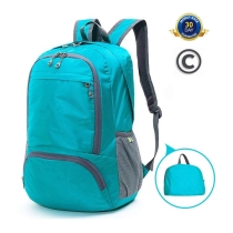 여성용 25L 하이킹 데이팩, 접이식 경량 