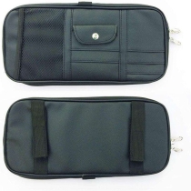 다기능 Pu 자동차 액세서리 포켓 자동 썬 바이저 가방