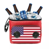 여행  붙박이 스피커  격리되는 깡통 맥주 냉각기 쿨백