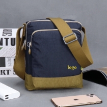 방수  환경 친화적인  스퀘어 크로스 바디 백 