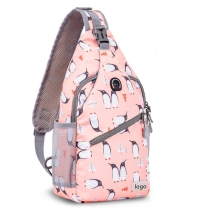 슬링  다채로운 인쇄  하이킹 가크로스 바디  여행 사이클링 