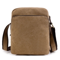 스몰 남성 캔버스 문서 서류 가방 숄더백