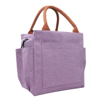 대형 재사용 가능한 여성 절연 열 냉각기 도시락 상자