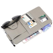 자동차 선 바이저 보관 가방  등록 인증서 자동차 선글라스 홀더 