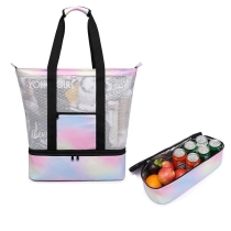 초대형 접힌 풀 피크닉 쿨러 백