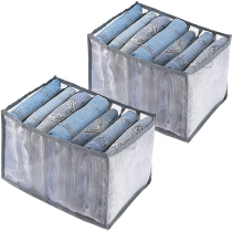 나일론 메쉬 경량 저렴한 의류  가방 양말 속옷 넥타이 옷장 2 팩  