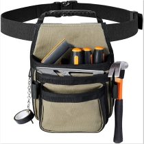 내구성 캔버스 도구 파우치