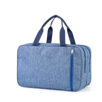 큰 공간 휴대용 손잡이 화장품 젖은 구획 세면 용품 가방