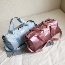 휴대용 대용량  여행 스포츠 캐리 숄더  포켓 체육관 토트 백